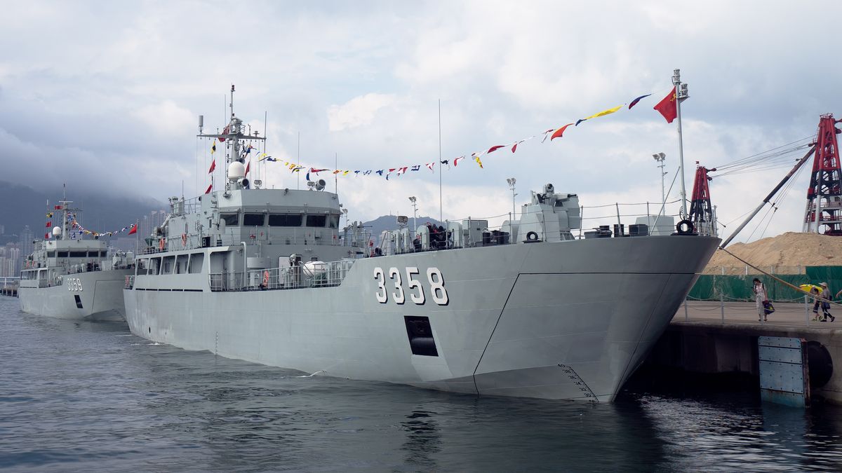 Čína obvinila USA z provokace kvůli válečným lodím v Tchajwanském průlivu